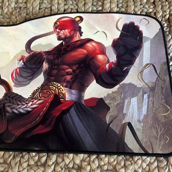 New Large League of Legends Lee Sin Gaming Mouse Pad - Picture 3 of 6